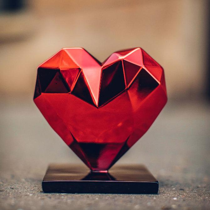 Sculpture Heart Spirit Red Edition by Richard Orlinski ArtAndToys