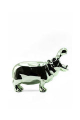 Sculpture Hippo Spirit Green Edition by Richard Orlinski ArtAndToys