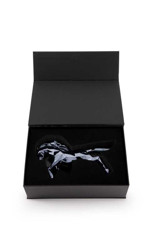 Sculpture Horse Spirit Pearl Grey Edition by Richard Orlinski ArtAndToys