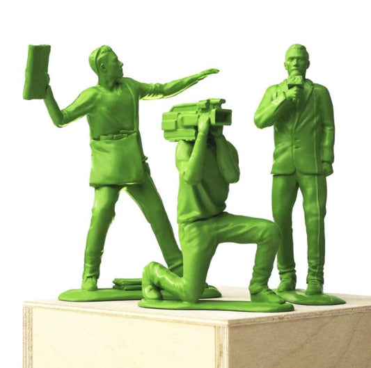 Sculpture Information Warfare  by IMBUE ArtAndToys