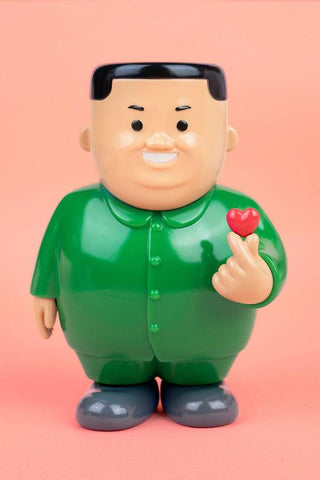 Sculpture K-LOVE (GREEN) by JOAN CORNELLA ArtAndToys