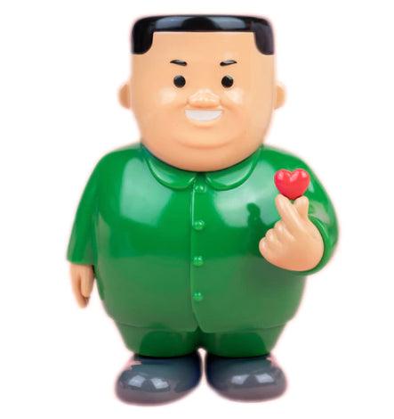 Sculpture K-LOVE (GREEN) by JOAN CORNELLA ArtAndToys