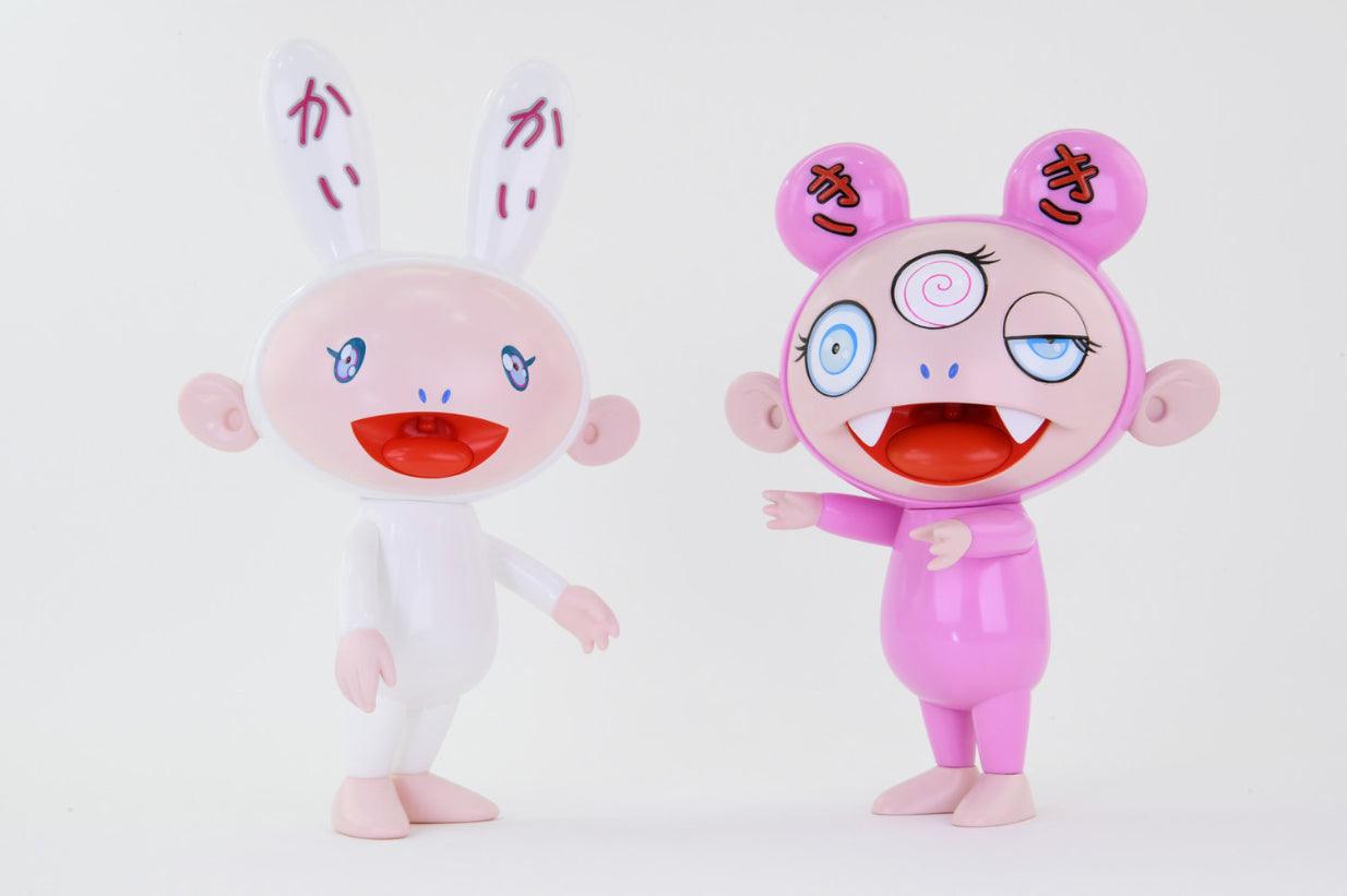 Sculpture KAIKAI KIKI SET BLUE EYES by TAKASHI MURAKAMI ArtAndToys