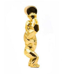 Sculpture KONG OIL SPIRIT GOLD EDITION by Richard Orlinski ArtAndToys