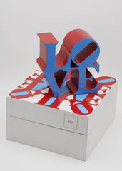 Sculpture Love Red & Blue by Robert Indiana ArtAndToys