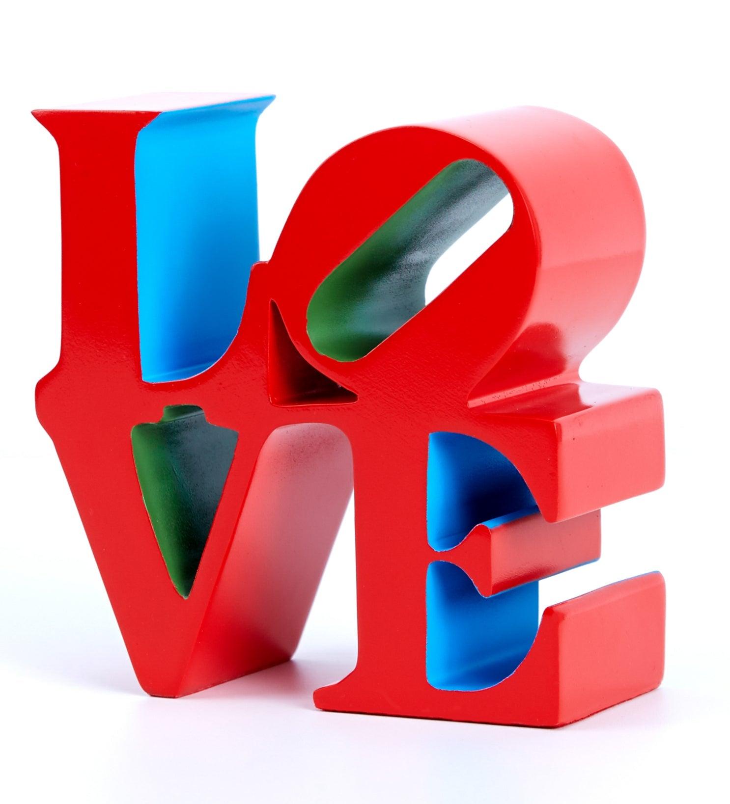 Sculpture Love Red by Robert Indiana ArtAndToys