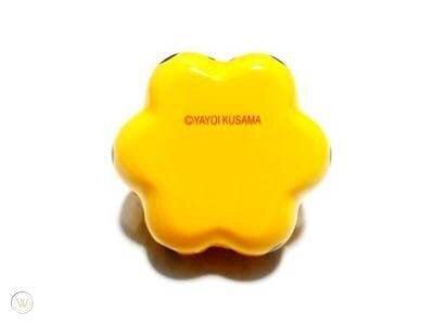 Sculpture MINI YELLOW PUMPKIN PAPERWEIGHT by YAYOI KUSAMA ArtAndToys