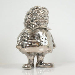 Sculpture Mc Supersized Platinum by Ron English ArtAndToys