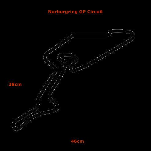 Sculpture Nurburgring GP CIRCUIT ArtAndToys