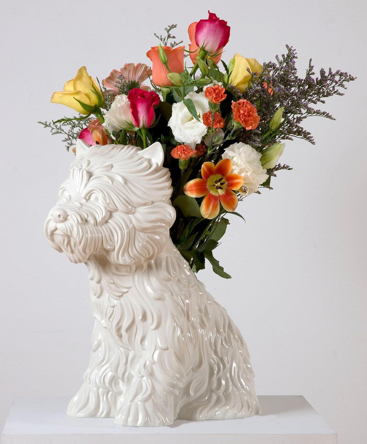 Sculpture PUPPY VASE PORCELAIN BY JEFF KOONS ArtAndToys