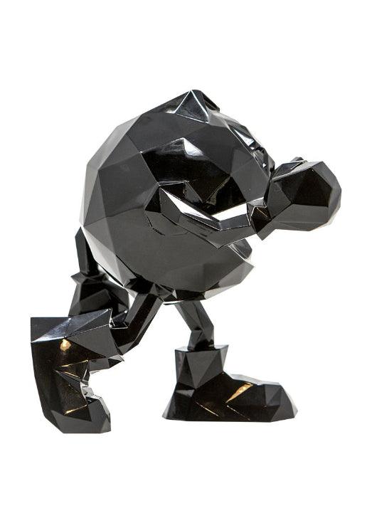 Sculpture Pac Man Black by Richard Orlinski ArtAndToys