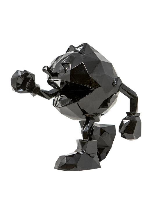 Sculpture Pac Man Black by Richard Orlinski ArtAndToys