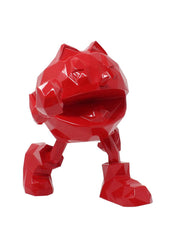 Sculpture Pac Man Red by Richard Orlinski ArtAndToys