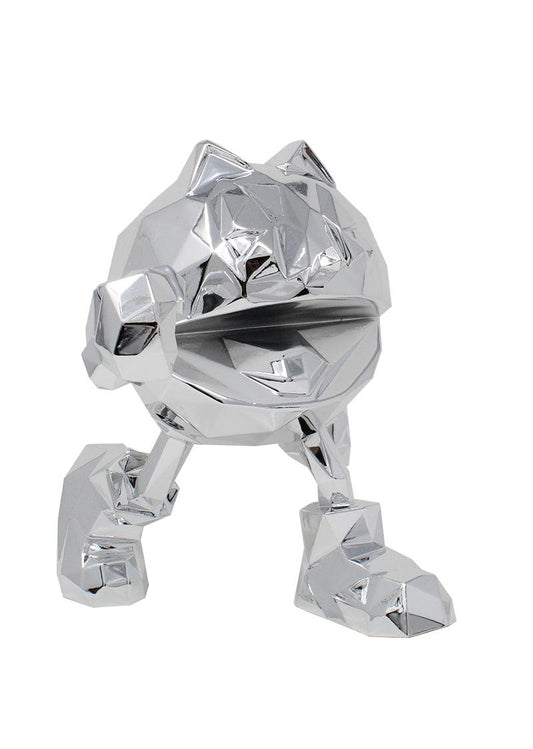 Sculpture Pac Man Silver by Richard Orlinski ArtAndToys