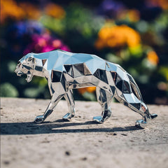Sculpture Panther Spirit Silver Edition by Richard Orlinski ArtAndToys
