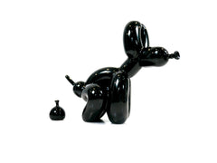 Sculpture Popek Black Porcelain Edition by WHATSHISNAME ArtAndToys