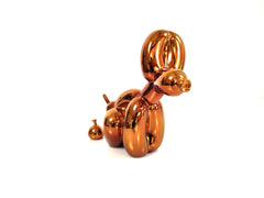 Sculpture Popek Gold Chrome Porcelain Edition by WHASTHISNAME ArtAndToys