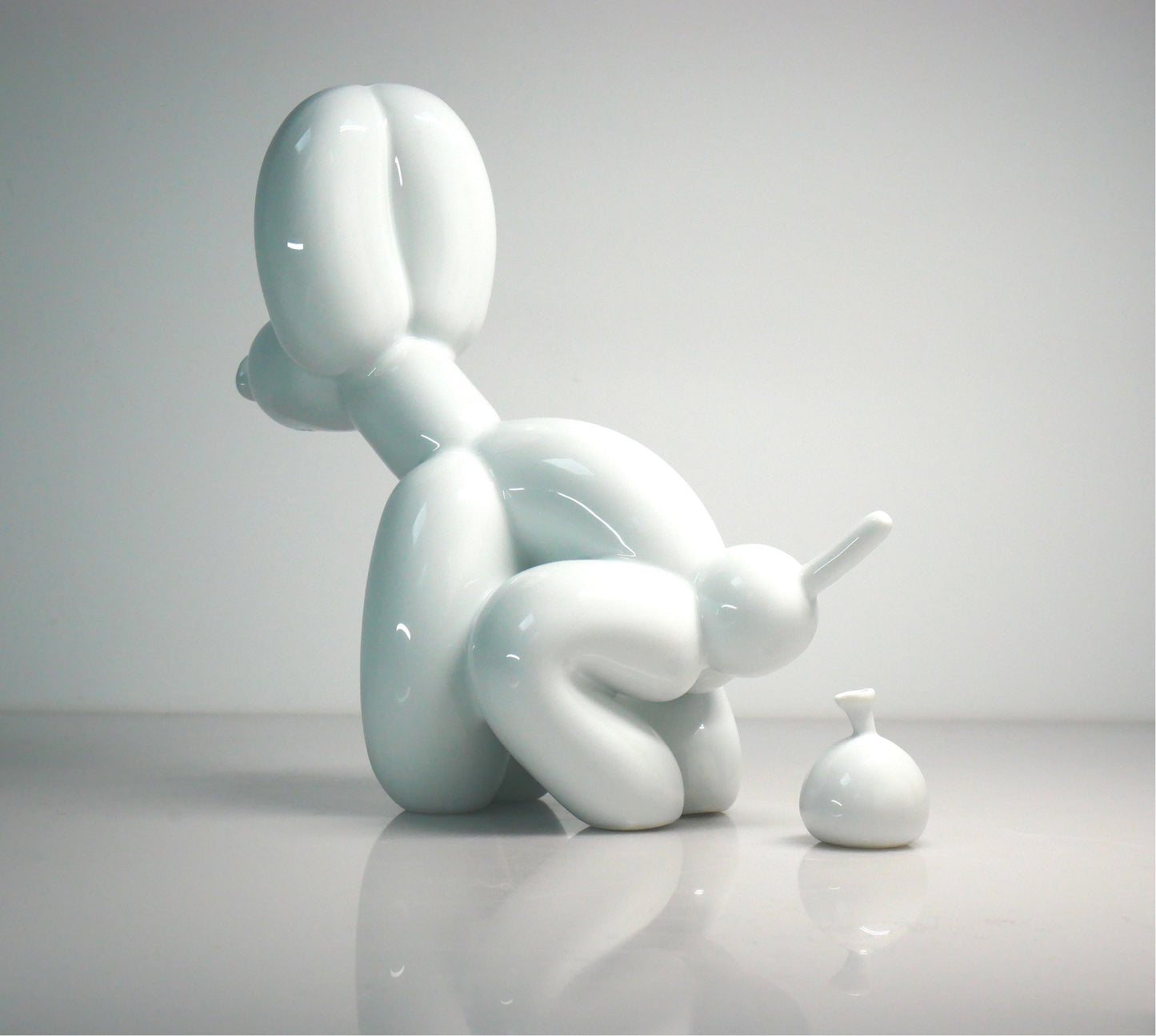 Sculpture Popek Porcelain Edition by WHATSHISNAME ArtAndToys