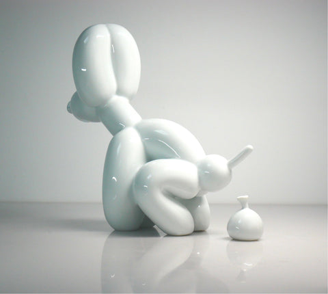 Sculpture Popek Porcelain Edition by WHATSHISNAME ArtAndToys