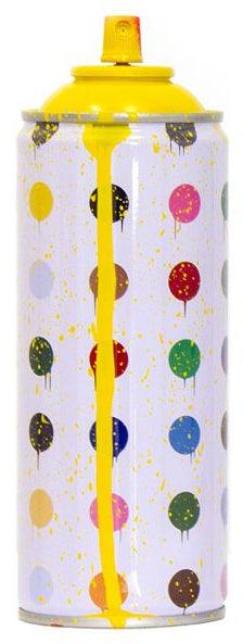 Sculpture Spray Can HIRST DOTS by Mr Brainwash ArtAndToys