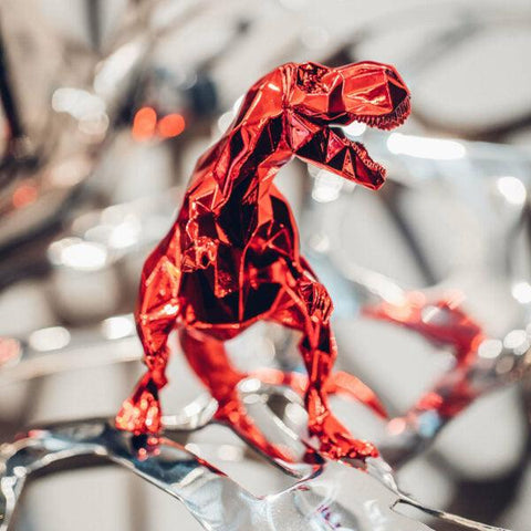 Sculpture T REX Spirit Red Edition by Richard Orlinski ArtAndToys