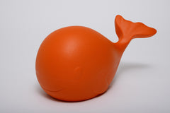 Sculpture The rainbow whale Orange by Carlo Rizzetti ArtAndToys