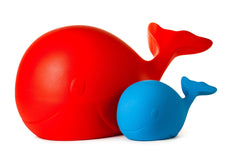 Sculpture The rainbow whale Red by Carlo Rizzetti ArtAndToys