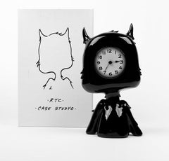 Sculpture Time Face Clock by Ryan Travis Christian ArtAndToys