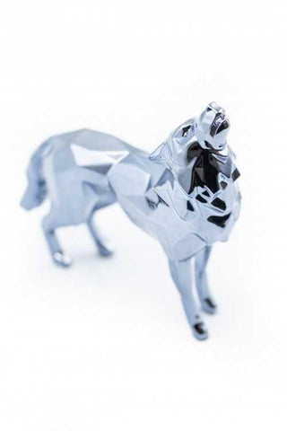 Sculpture WOLF Spirit Grey Edition by Richard Orlinski ArtAndToys