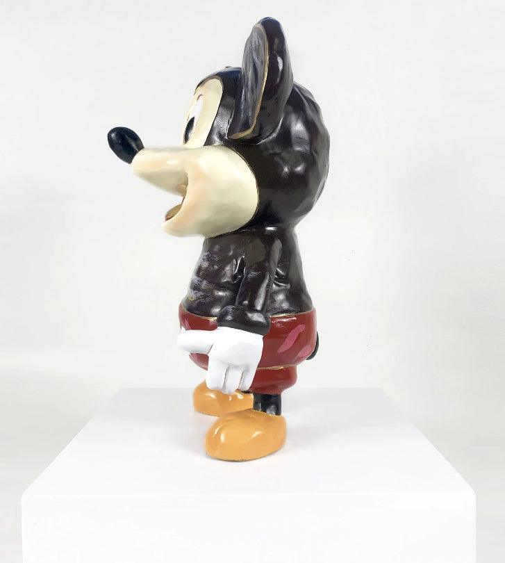 Sculpture What’s Up Bronze Mickey Sculpture by Katherine Bernhardt ArtAndToys