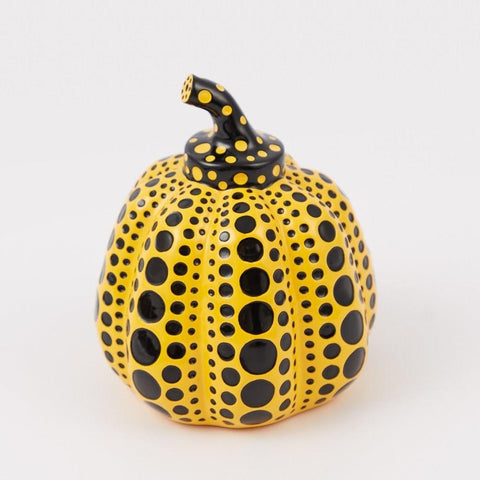 Sculpture Yellow Pumpkin mini  by YAYOI KUSAMA ArtAndToys