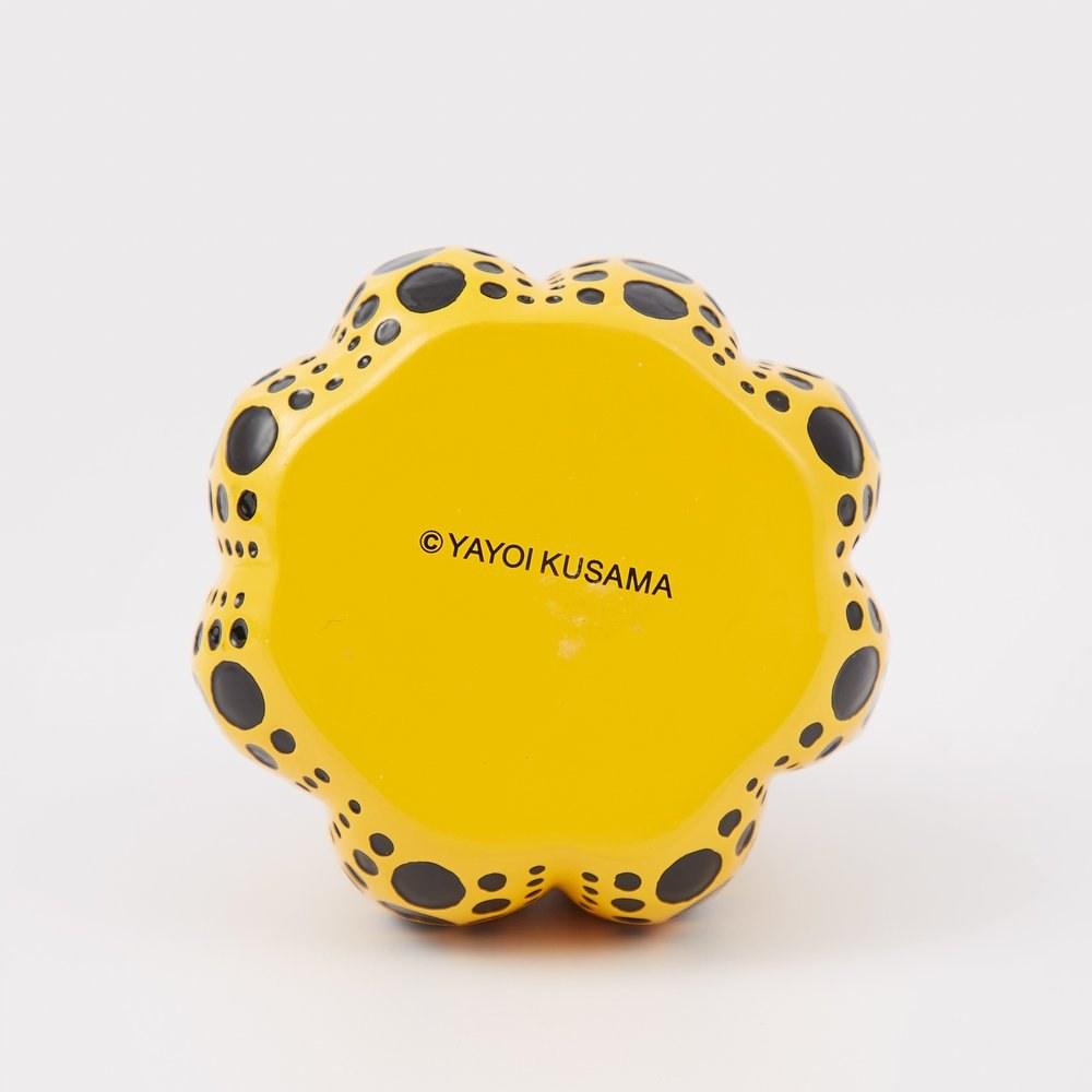 Sculpture Yellow Pumpkin mini  by YAYOI KUSAMA ArtAndToys