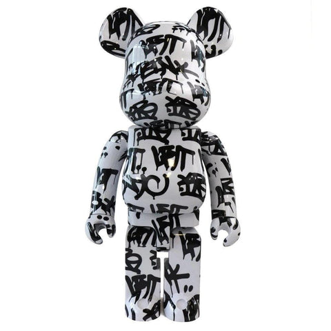 Sculpture bearbrick 1000%  Lfyt x Krink ArtAndToys