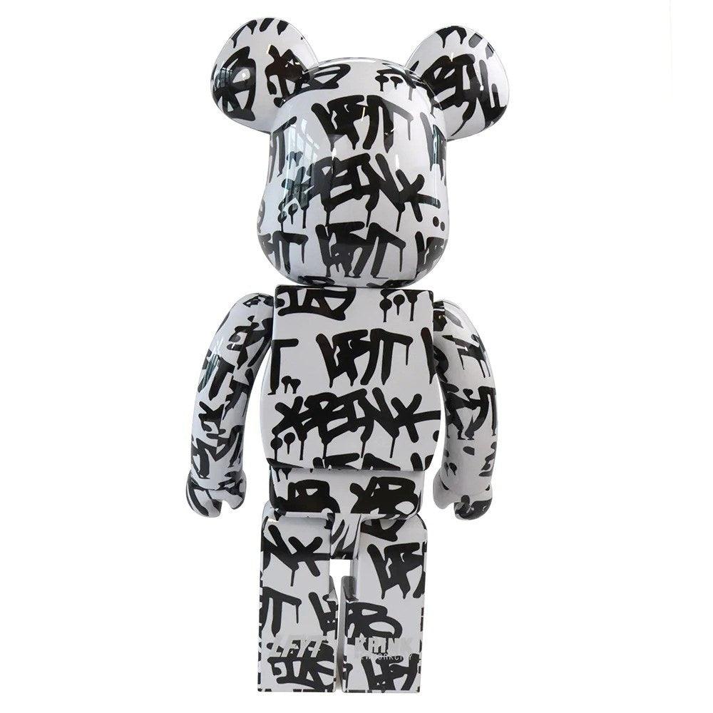 Sculpture bearbrick 1000%  Lfyt x Krink ArtAndToys