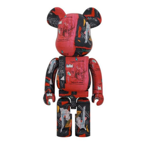 Sculpture bearbrick1000% WARHOL x BASQUIAT ArtAndToys