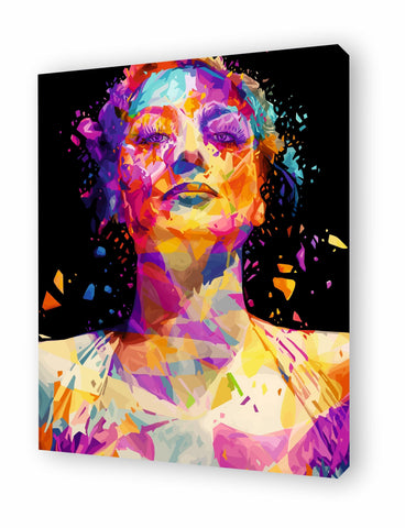 Tableau JOAN CRAWFORD par Alessandro Pautasso ArtAndToys