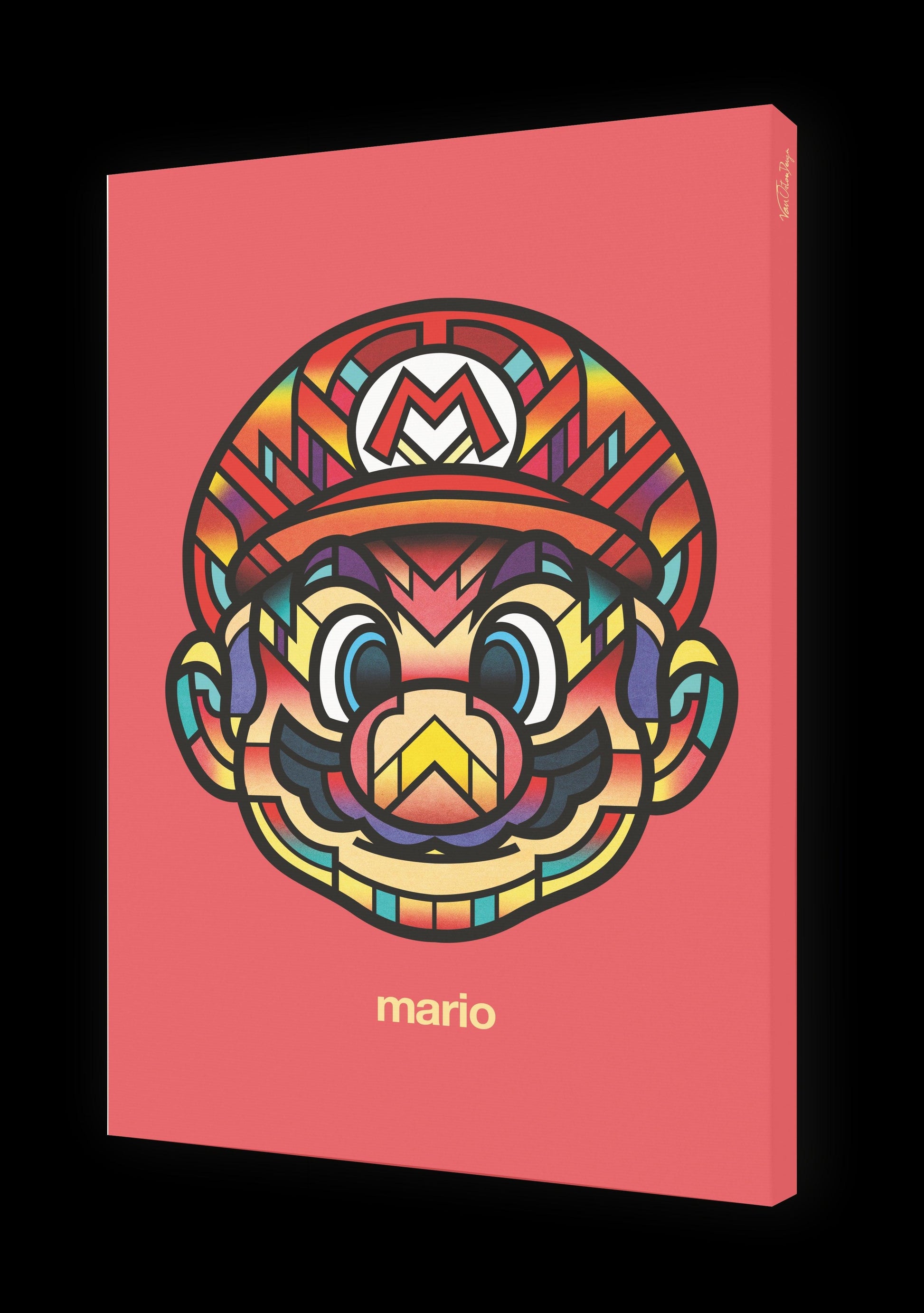 Tableau MARIO Par VAN ORTON ArtAndToys