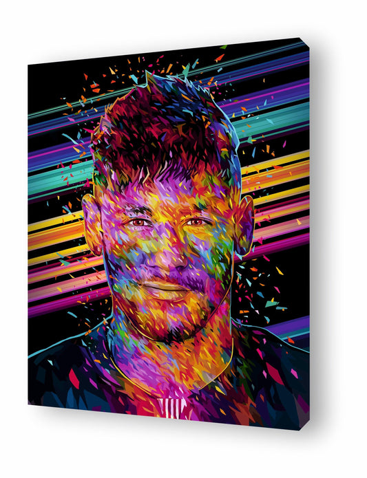 Tableau NEYMAR par Alessandro Pautasso ArtAndToys