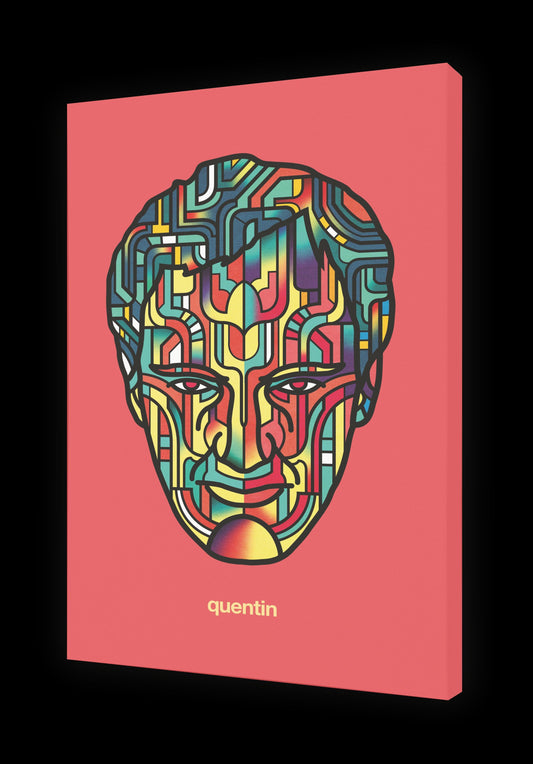 Tableau QUENTIN Par VAN ORTON ArtAndToys