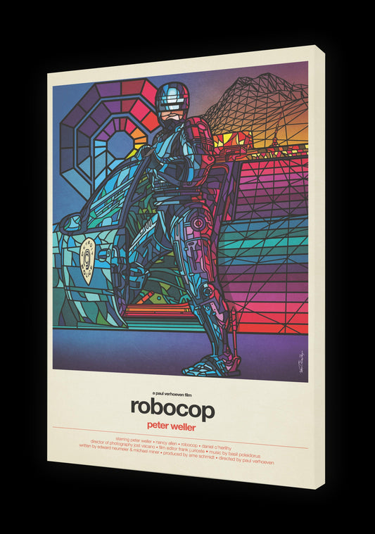 Tableau ROBOCOP Par VAN ORTON ArtAndToys