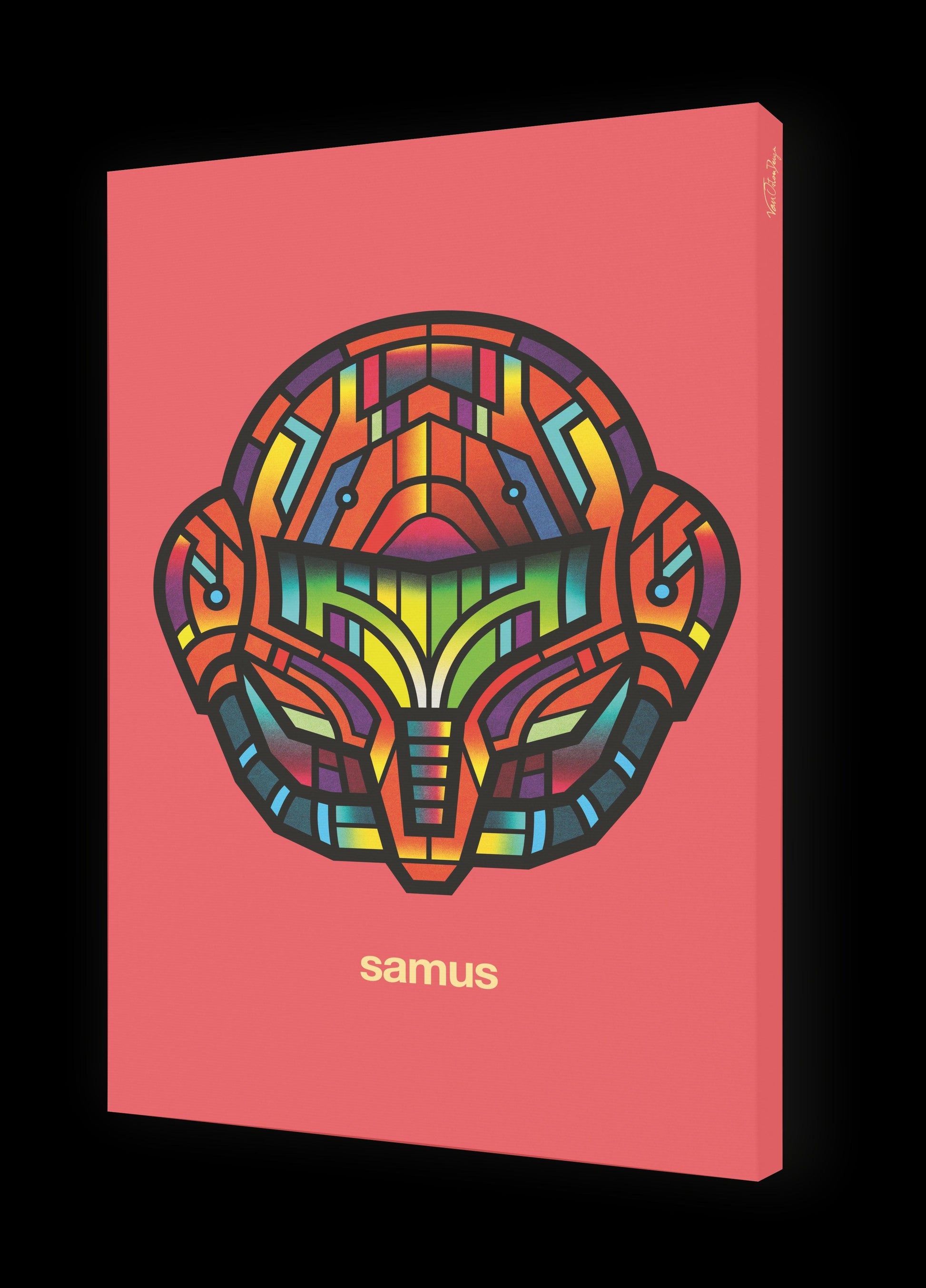 Tableau SAMUS Par VAN ORTON ArtAndToys