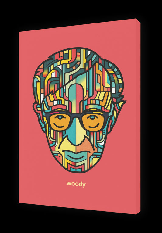 Tableau WOODY Par VAN ORTON ArtAndToys