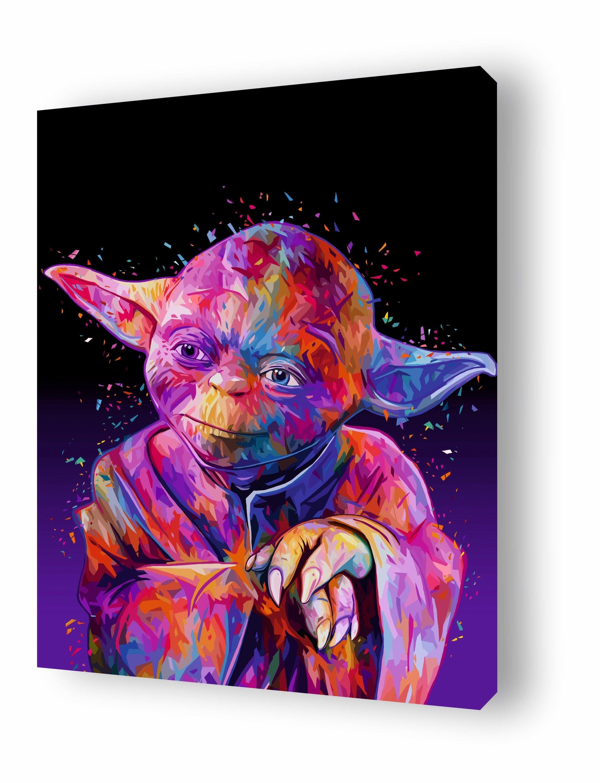 Tableau YODA NORMAL par Alessandro Pautasso ArtAndToys