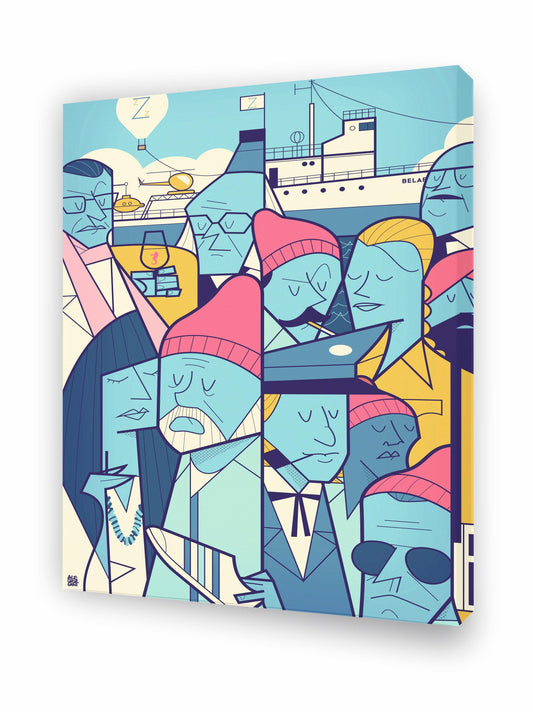 Tableau ZISSOU par Ale Giorgini ArtAndToys