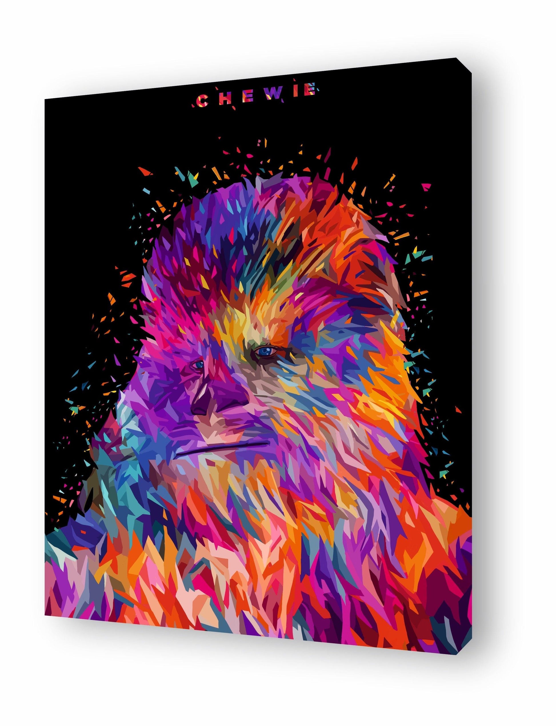 Tableau cHEWIE par Alessandro Pautasso ArtAndToys