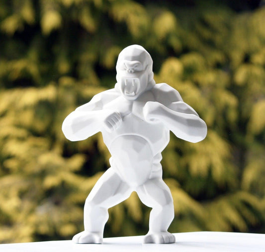 Wild Kong Porcelain by Richard Orlinski ArtAndToys