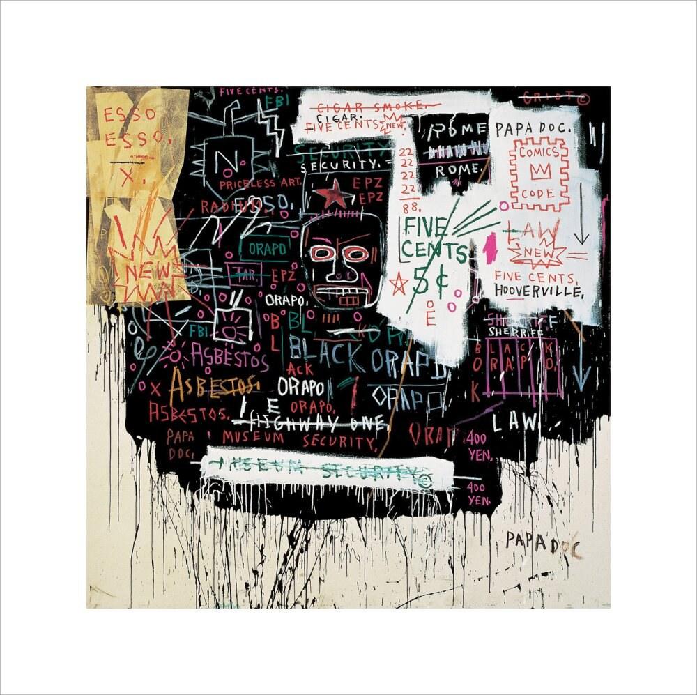 print Broadway Meltdown by Jean Michel Basquiat ArtAndToys