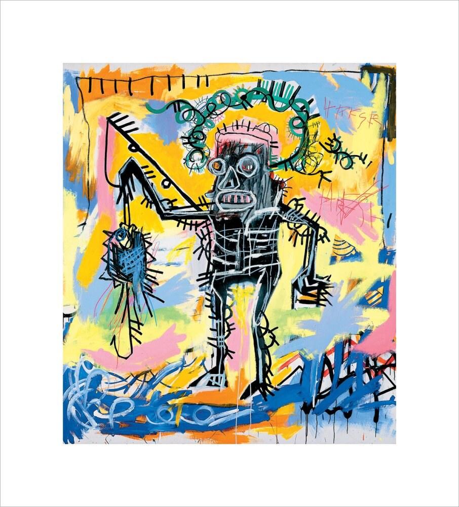 print Fishing by Jean Michel Basquiat ArtAndToys