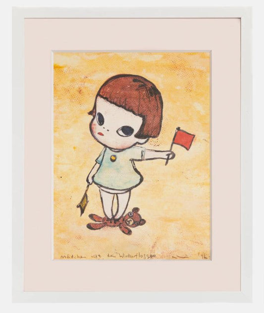 print Girl with Flag by NARA [PREORDER] ArtAndToys