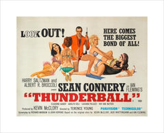 print Thunderball , James Bond movie ArtAndToys